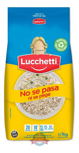 Arroz Parboil X1kg Lucchetti