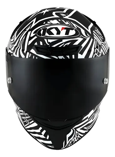Capacete Kyt Tt Course Espargaro Winter Test 59/60 Zebra