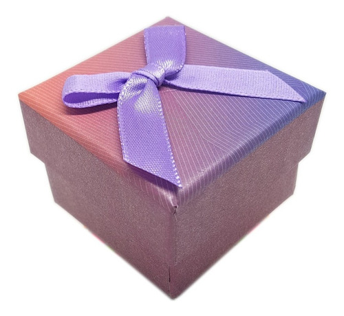 Imagen 5 de 8 de Pack De 24 Cajas Para Anillos, Aros O Joyas / Neon