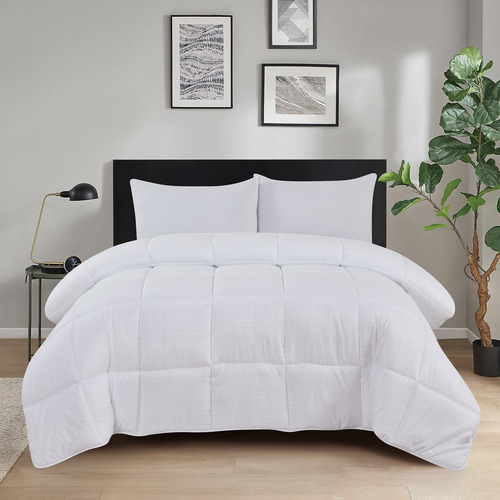 Acolchado Kavanagh Aspen Twin 1 1/2 Plaza+ Funda Almohadon