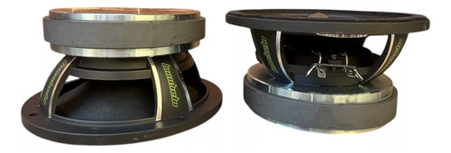 Medios Rangos Magnum Pro 6mr400x 400 Wrms 4 Ohms Par Color Negro