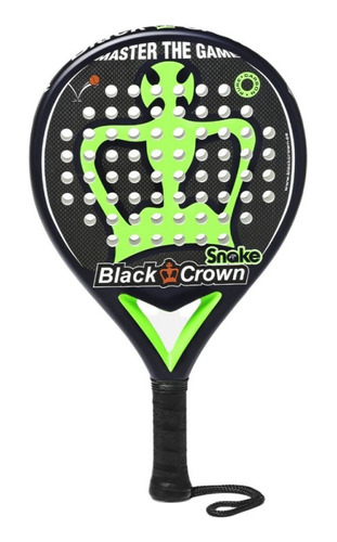 Pala Padel Black Crown Snake Negro Bc Snake