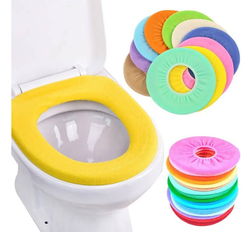 Pack X4 Funda Asiento Baño Wc Tapa Universal Calida Inodoro