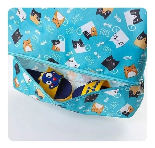 Nuevo Mochila De Natación Infantil Con Separación En Seco Y