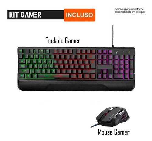 Imagem 3 de 4 de Pc Gamer Completo I5 8gb Hd 500 Placa De Video Monitor Hdmi