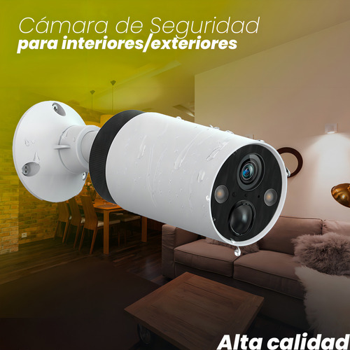 Tapo 2 Cámaras De Seguridad Para Exteriores Tapo C420s2 Recargables Bateria Larga Duración Protección Ip65 Alarma Con Luz Y Sonido Cctv Audio Doble Vía Detección Ai Visión Nocturna A Todo Color