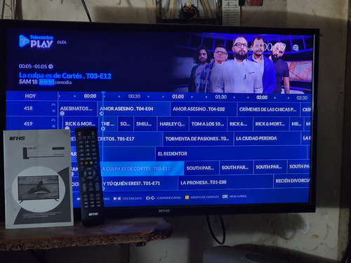 Tv Led Ths 32 Con Manual Y Control Rare (Usado)