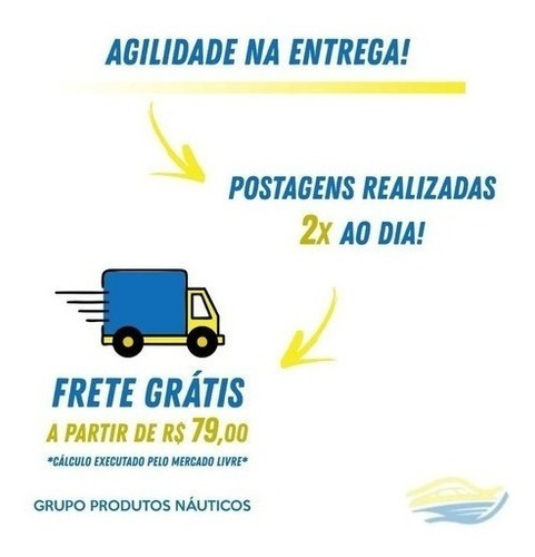 Vela Náutica De Ignição Ngk 7447 Buz8h
