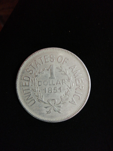 Moneda De 1 Dolar Del Año 1851