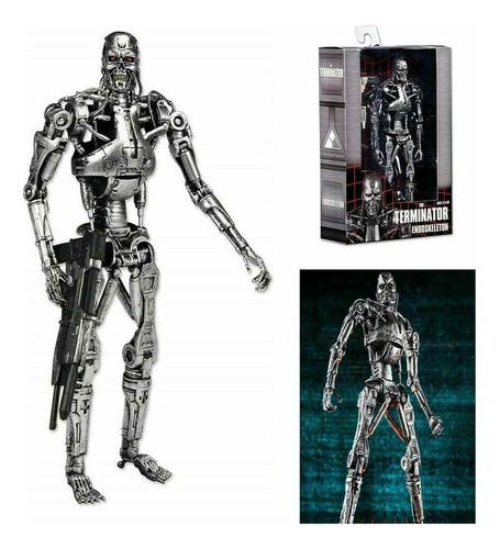 Terminator Endoskeleton T800 Figura Modelo Juguete Regalo