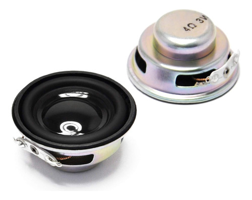 Gikfun 4ohm 40mm Diámetro 3w Altavoz De Audio De Rango Compl