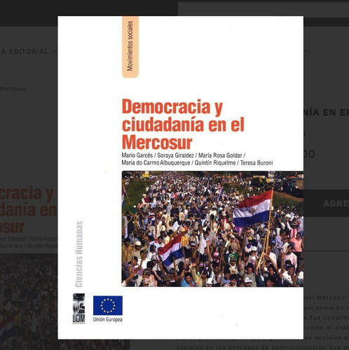 Democracia Y Ciudadanía. Mercosur
