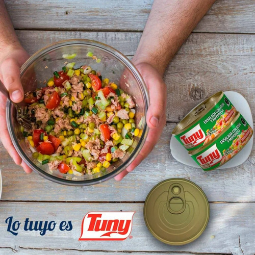 Ensalada De AtĂșn Tuny Con Mayonesa 8 Pzas De 135 G