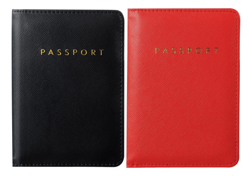 Funda Para Pasaporte 2 Piezas Funda Para Pasaporte