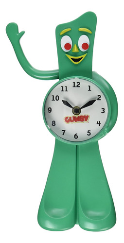 Nj Croce Gumby Reloj De Movimiento 3-d, Multicolor, (cl 100)