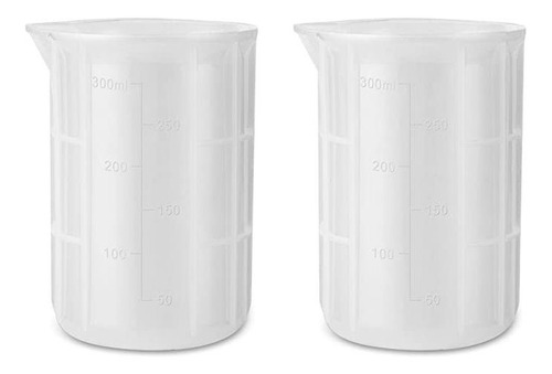 Vasos Medidores De Silicona Grandes De 10.1 fl Oz, Vasos D.