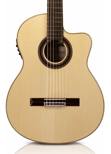 Imagen 5 de 7 de Cordoba Gk Studio Negra - Guitarra Flamenco Electro Criolla