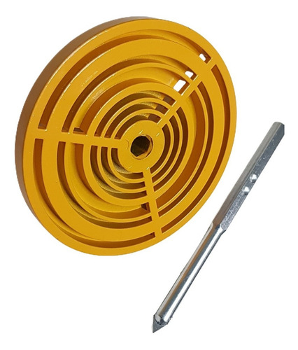 Soporte Plato Y Eje Para Mecha Copa Tungsteno 33-103mm Rhein