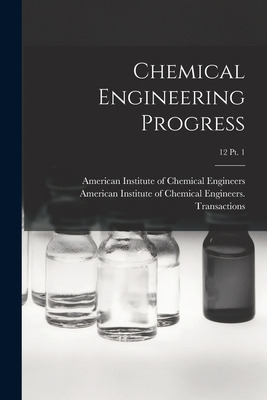 Libro Chemical Engineering Progress; 12 Pt. 1 - American ...