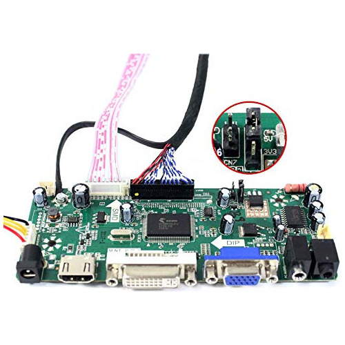 Vsdisplay Metn Wydskd Placa Control Audio Hdmi Lcd Para