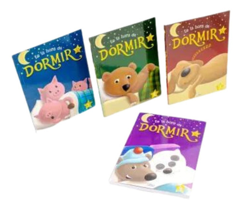 Pack 4 Cuentos Es La Hora De Dormir 