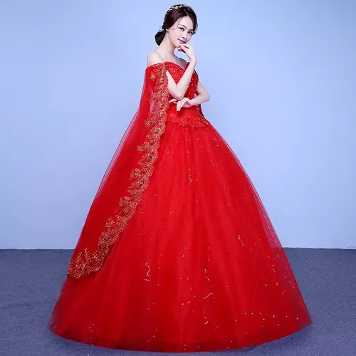 Vestido De Xv Años 15 Rojo Con Capa Lentejuelas Pedrería en venta en  Ecatepec de Morelos Estado De México por sólo $ 5,   Mexico