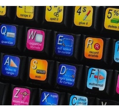Adhesivos De Teclado Steinberg Cubase/nuendo Para Cualquier