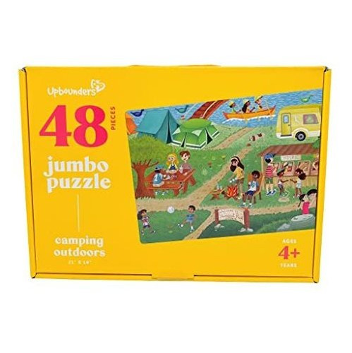 Upbounders- Camping Al Aire Libre Jumbo Puzzle - 48 Jvw8j