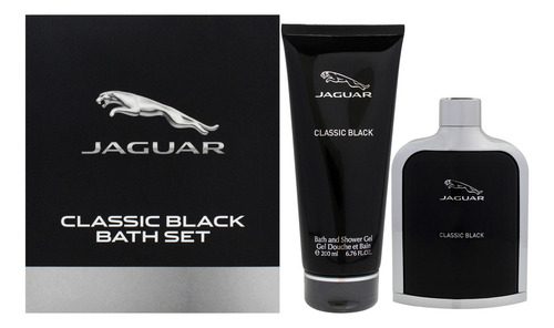 Set de perfume Jaguar Classic Black Edt de 100 ml para hombre