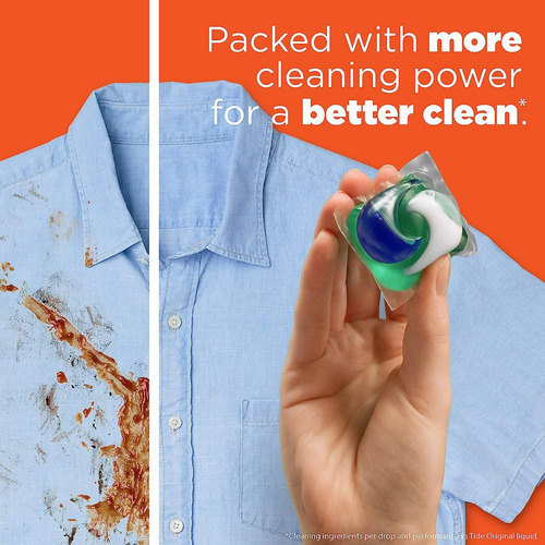 81 X Detergente Tide Pods Jabón En Cápsulas Spring Meadow
