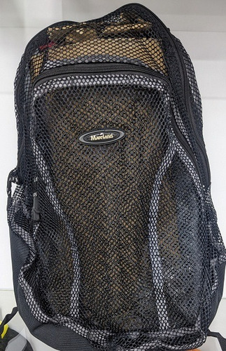 Morral Mareland Bag Pack M2013 De Malla Marrón/negro