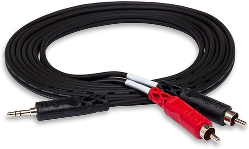 Hosa Cmr-215 0.138 in Trs A Dual Rca Stereo Breakout Cable,