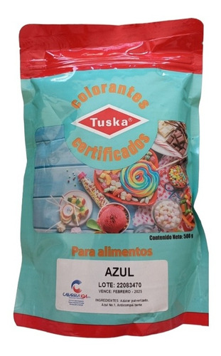 Colorante Azul Alimentos - g a $76