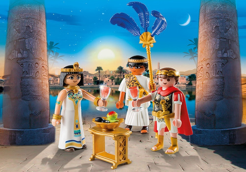 Playmobil History 5394 - Cesar Y Cleopatra - Roma Y Egipto