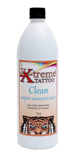 Clean Concentrado - 1lt X-treme Tattoo Tatuagem/tattoo.