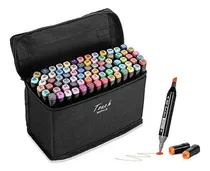 Comprar Plumones Artísticos 80 Unid Doble Punta Dibujos Manga Regalo