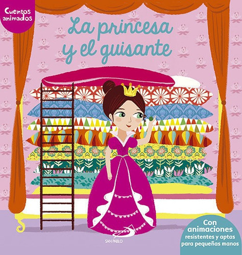 La Princesa Y El Guisante, De Baumann, Anne-sophie. Editorial San Pablo Editorial, Tapa Dura En Español