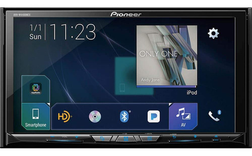 Volunteer Audio Pioneer Avh W4400nex Car Stereo Double Din