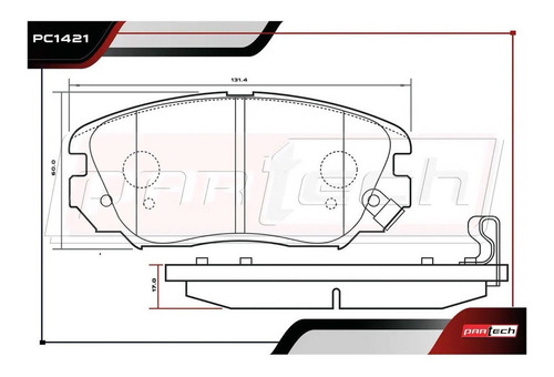 Balatas Impala 2014-2020 2.5 Delantero Gas Ceramicas 3.6