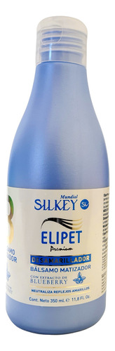 Silkey Elipet Premium Bálsamo Desamarillador Matizador X 350