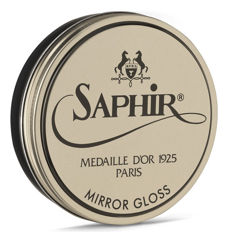 Pomada Para Zapatos Saphir Mirror Gloss Marron Oscuro