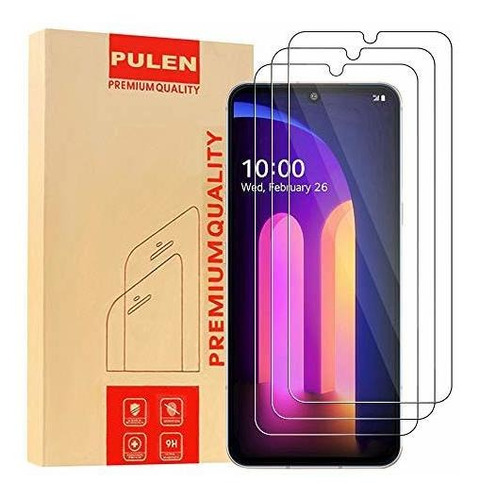 3 Unidade Para LG V60 Thinq Protector Pantalla No Funciona