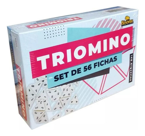 Triomino Juego De Domino Triangular De Tres Numeros Bisonte