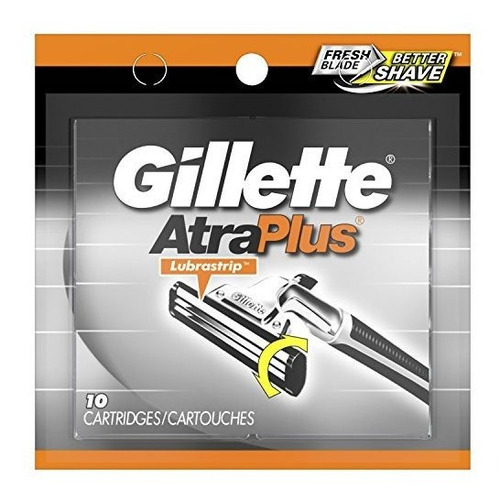 Imagen 1 de 8 de Afeitadora Gillette Altraplus, 10 Recargas, Recuento