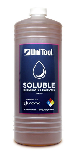 Fluido Soluble Para Corte Fresado Maquinado Torneado 1 Lt