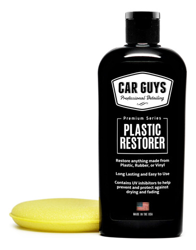 Restaurador De Plásticos De Carguys, la Solución Definit.