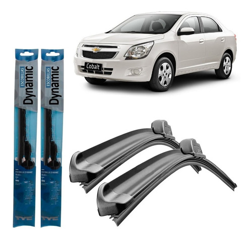 Juego Kit Escobillas Chevrolet Cobalt 2013 2014 2015 2016 