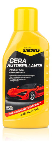 Cera Autobrillante Simoniz 500ml