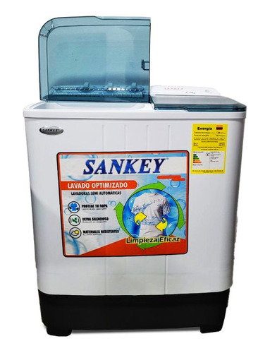 Lavadora Sankey 7kg Semi Automática Sin Bomba 