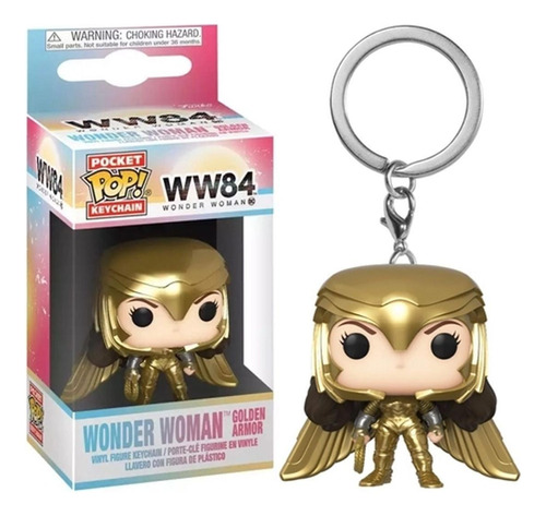 Pop Wonder Woman Keychain